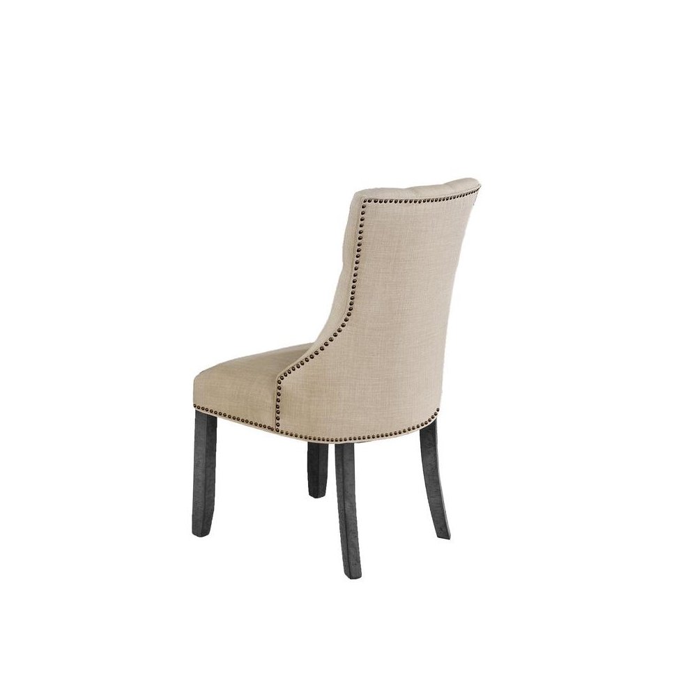 Beige Dining Chair, Set of 2