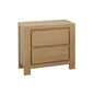 Rubber Wood Light Oak Natuiral Finish Nightstand