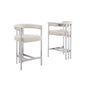 Glam gatsby Cream barstools- Set of 1