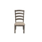 Single Chair, Beige Linen on seat