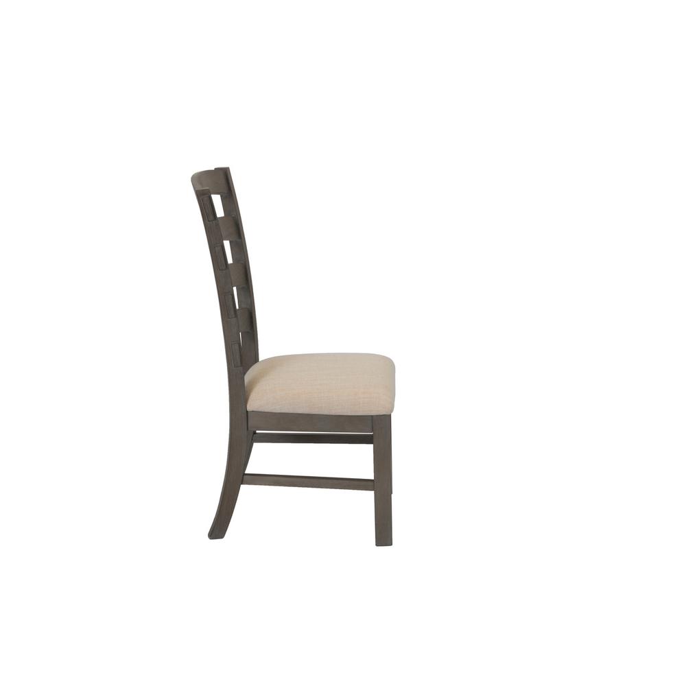 Single Chair, Beige Linen on seat