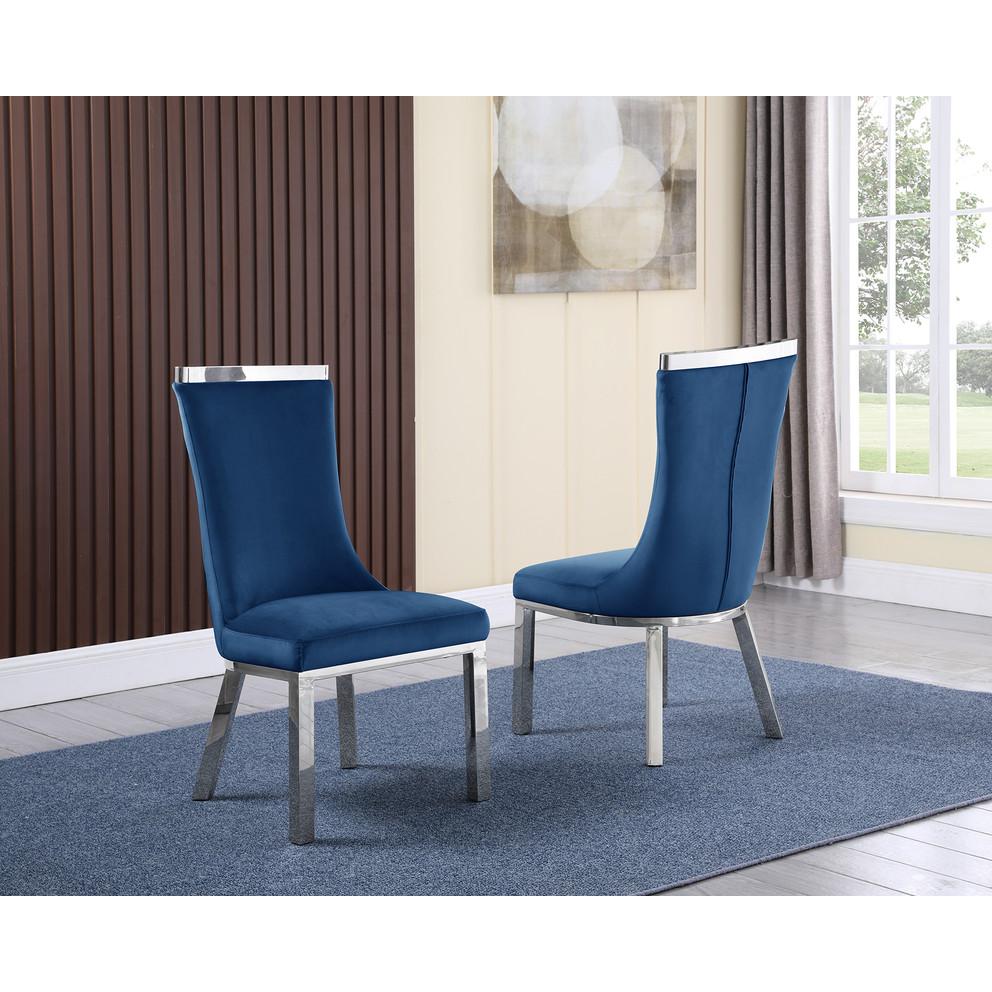 Tufted Dining Side Chair in Dark Grey Linen (Set of 2)