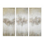 Heavily Embellished 3-piece Canvas Wall Art Set