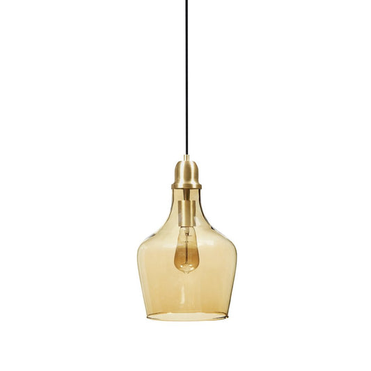 Bell Shaped Glass Pendant