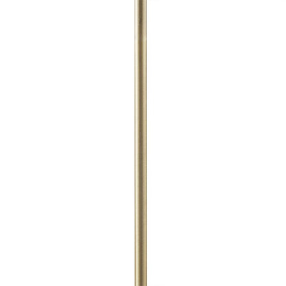 6-Light Frosted Glass Globe Linear Chandelier