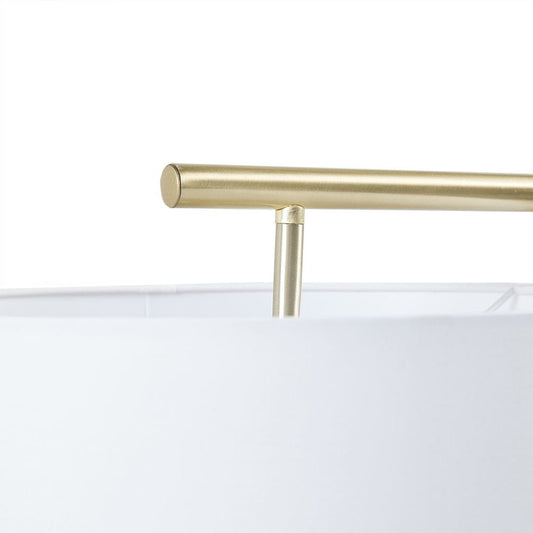 Aster Angular Arched Metal Floor Lamp, Gold color