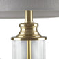 Glass Cylinder Table Lamp Set of 2