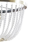 2-Light Beaded Chandelier