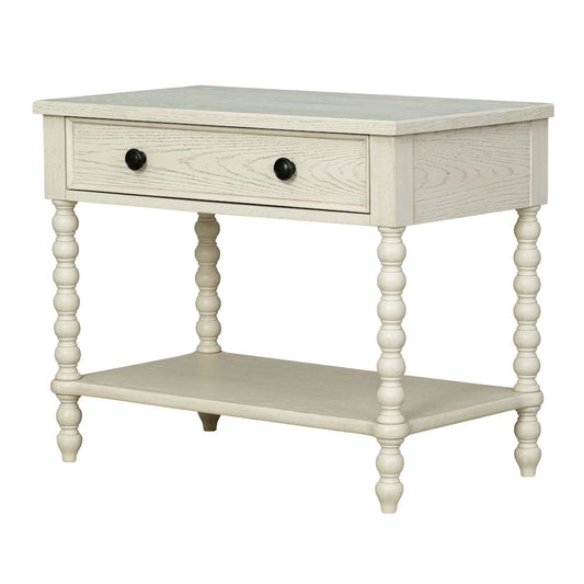 Beckett Large Nightstand, Antique Cream color