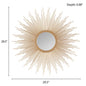 Sunburst Wall Decor Mirror 29.5"D