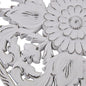 Distressed Carved Wood 2-piece Wall Decor Set