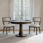 Marie Dining Chair (Set of 2), Beige/Brown color