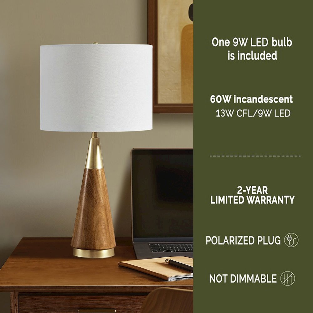 Chrislie Triangular Table Lamp