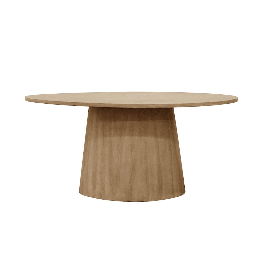Oval Dining Table in Wheat