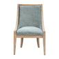 Upholstered Dining Chair with Nailhead Trim