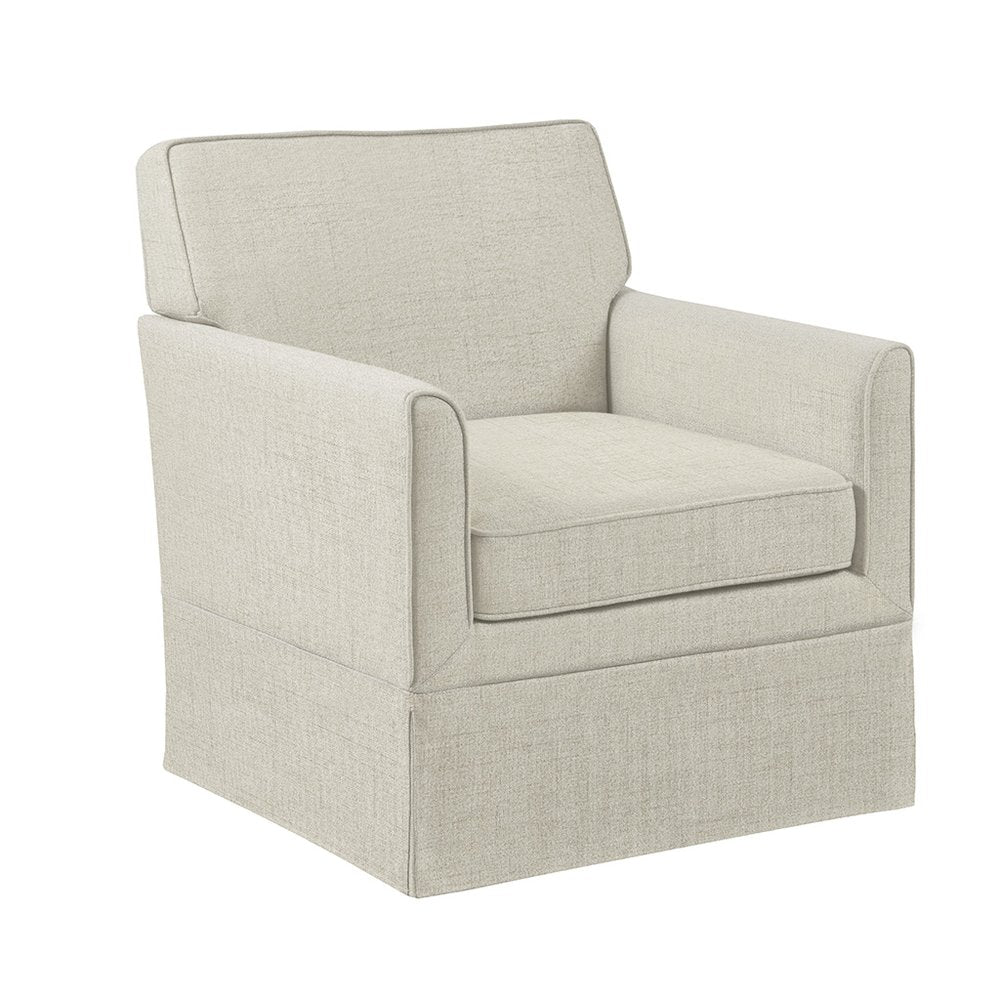 Paula Slipcover Accent Armchair, Cream color