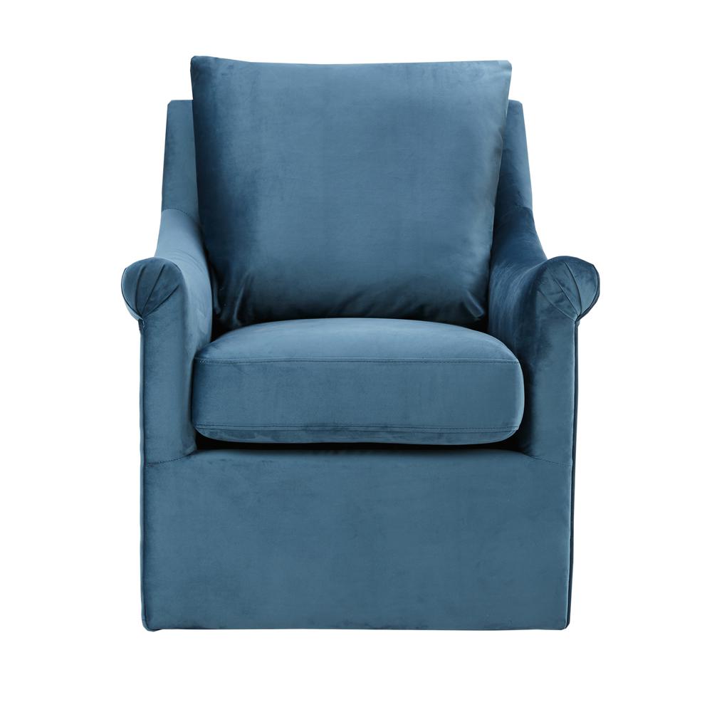 Upholstered Swivel Accent Chair