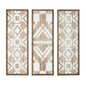 Two-tone Geometric 3-piece Wood Wall Decor Set