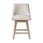 Winfield Swivel Counter Stool, Grey color
