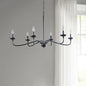 6-Light Farmhouse Metal Chandelier