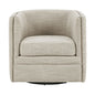 Tufted Barrel Swivel Chair