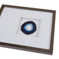 Real Stone Framed Glass and Double Matted Wall Art