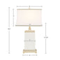Rectangular Ceramic Table Lamp