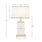 Rectangular Ceramic Table Lamp