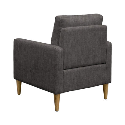 Dani Tufted back Accent Chair, Grey 2 color