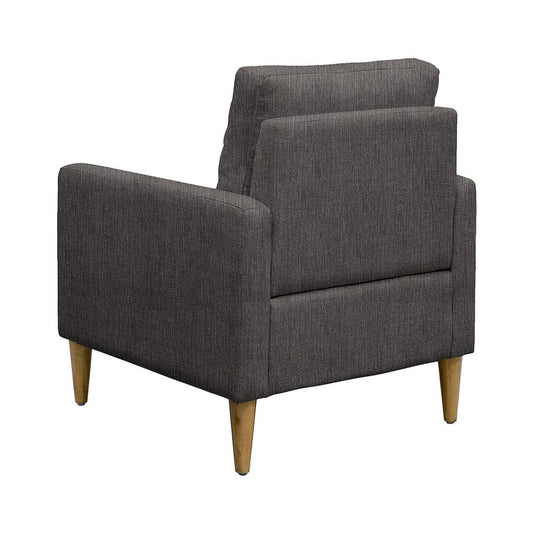 Dani Tufted back Accent Chair, Grey 2 color