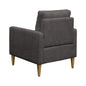 Dani Tufted back Accent Chair, Grey 2 color