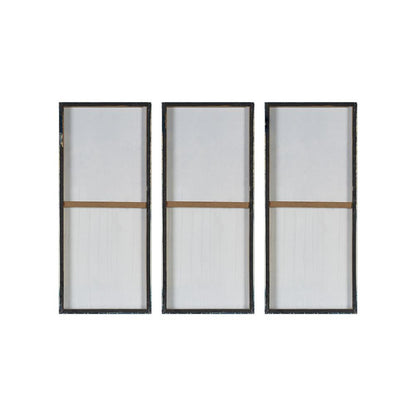 Gold Foil Abstract 3-piece Canvas Wall Art Set
