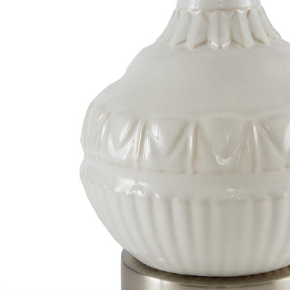 Embossed Boho Table Lamp