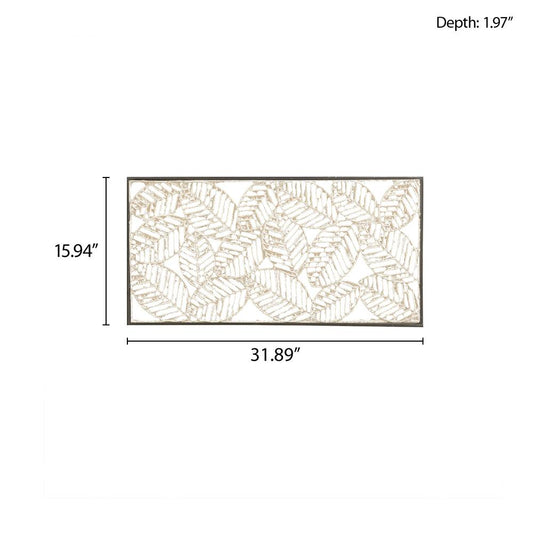 Metal Framed Decor Panel