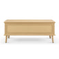 Rattan Lift-Top Coffee Table with Storage