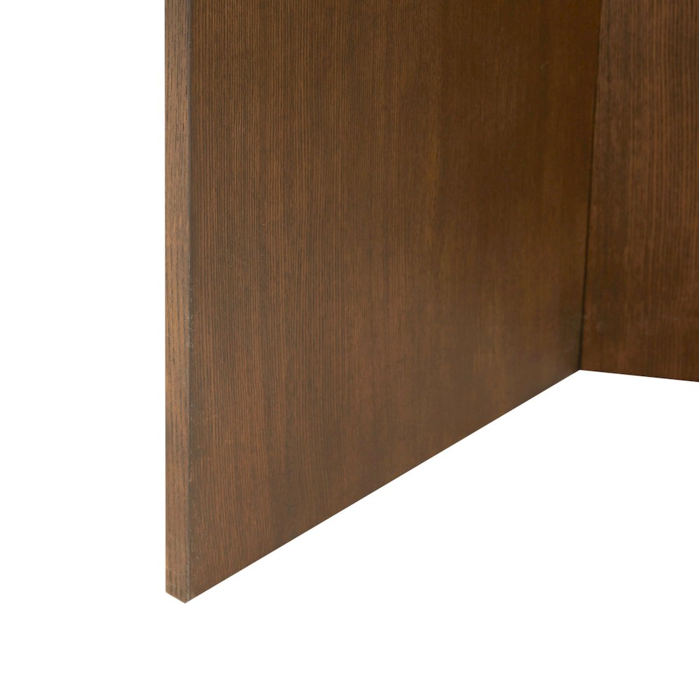 Sadie Round Coffee table, Brown color