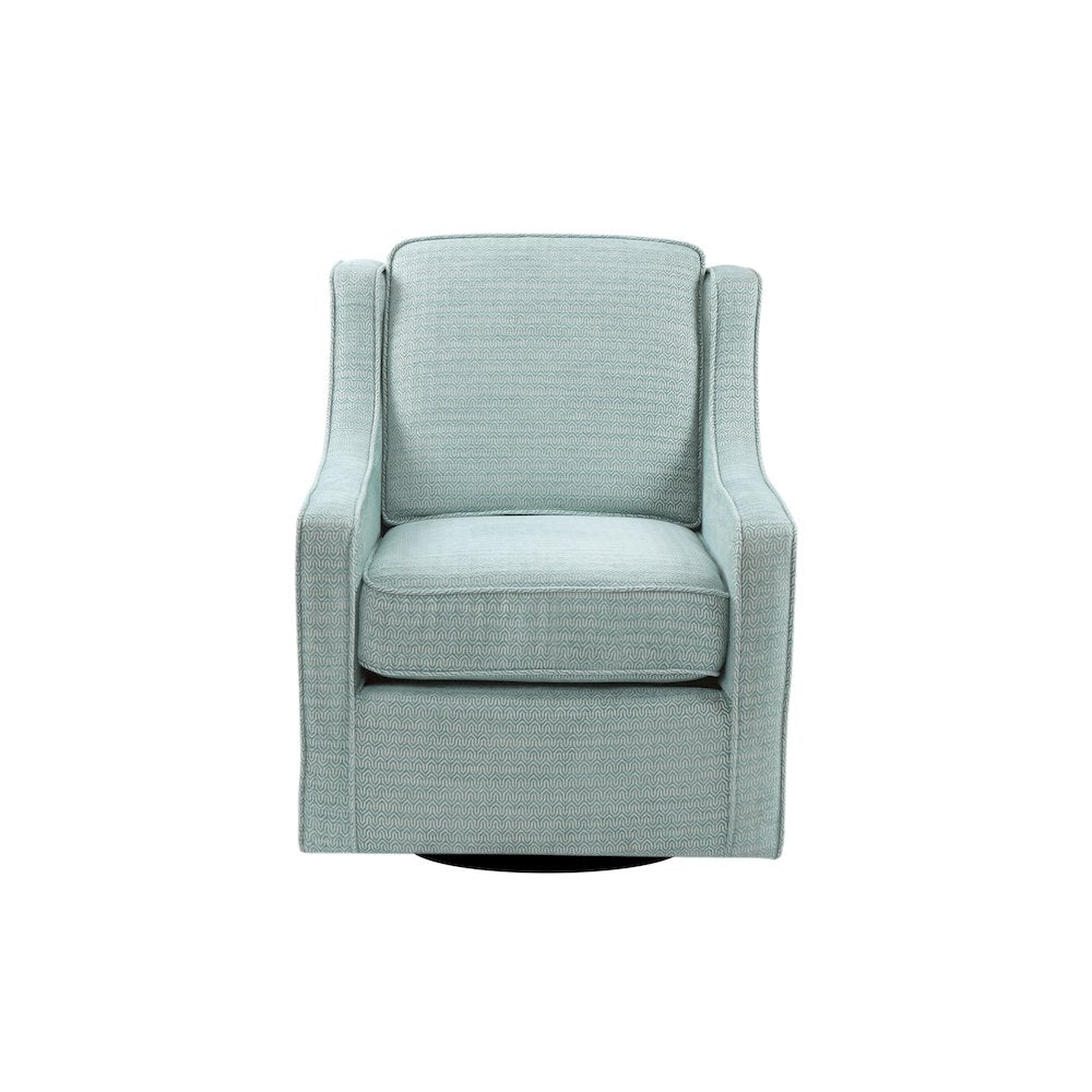Chenille Swivel Chair