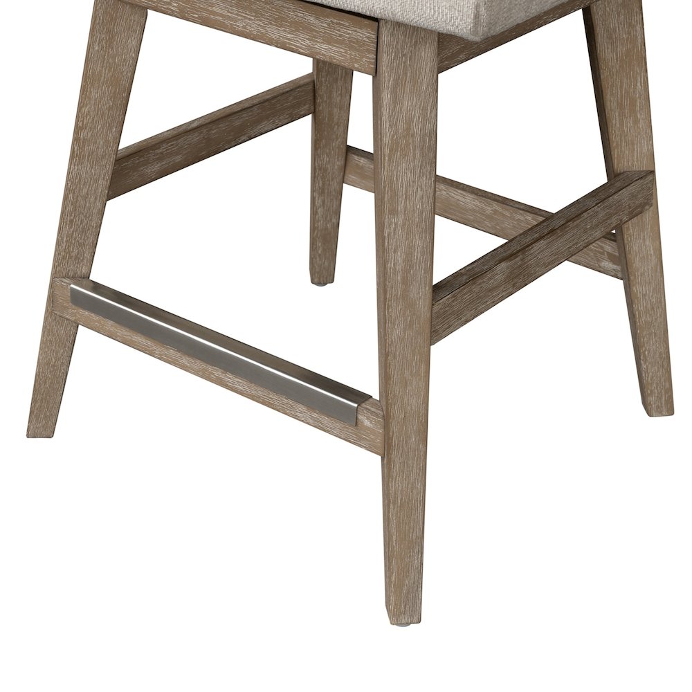 Winfield Swivel Counter Stool, Grey color