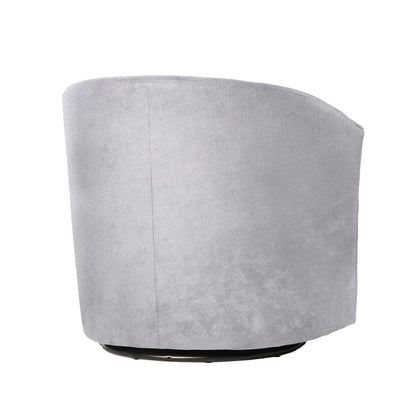 Elizabeth Silver Swivel Chair