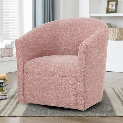 Lynton Swivel Chair - Henna