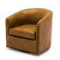 Tyler Swivel Arm Chair - Camel