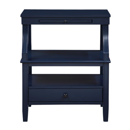 Newton Midnight Blue Storage Nightstand