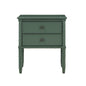 Ellison 2 Drawer Nightstand - Vintage Green