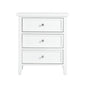 Lennon 3-drawer Nightstand - White