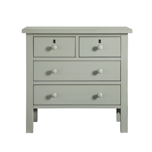Greenwich 4-drawer Storage Nightstand - Antique Gray