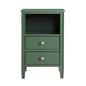 Winsley 2-drawer storage Nightstand - Vintage Green