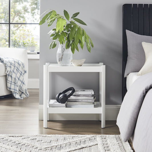 Yukon White Nightstand