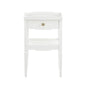 Finchley White 1-drawer Nightstand