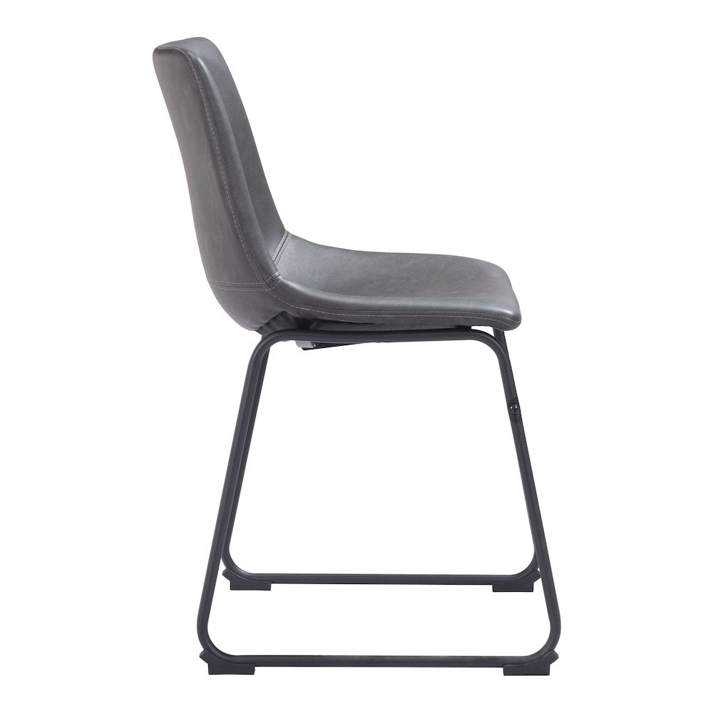 Smart Dining Chair (Set of 2) Charcoal
