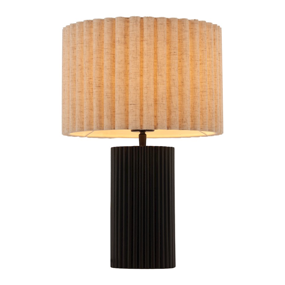 Aurora Table Lamp Beige & Black